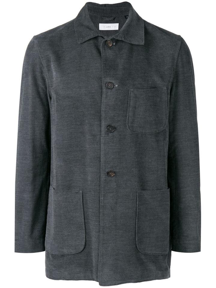 Lardini Patch Pocket Shirt - Grey