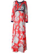 Manoush - Paisley Print Maxi Dress - Women - Cotton/nylon/polyester - 38, Red, Cotton/nylon/polyester