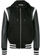 Givenchy Hooded Varsity Jacket - Black