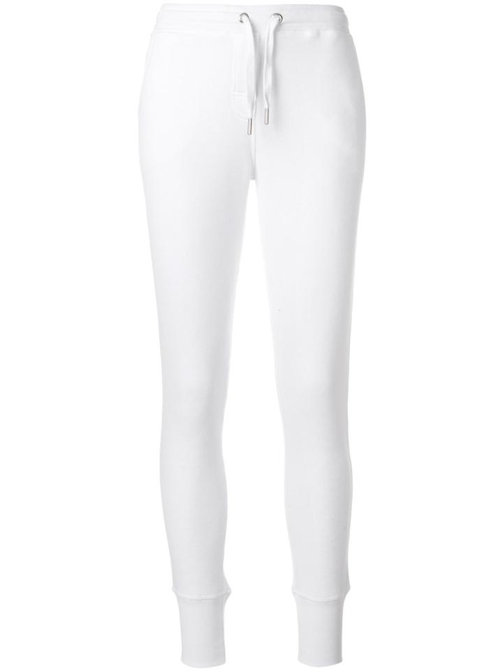 Zoe Karssen Logoed Stretch Joggers - White