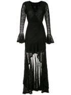 Cecilia Prado Vestido Longo Gustava - Black