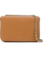 Tory Burch Robinson Shoulder Bag, Women's, Brown, Calf Leather