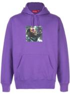 Supreme Marvin Gaye Print Hoodie - Purple