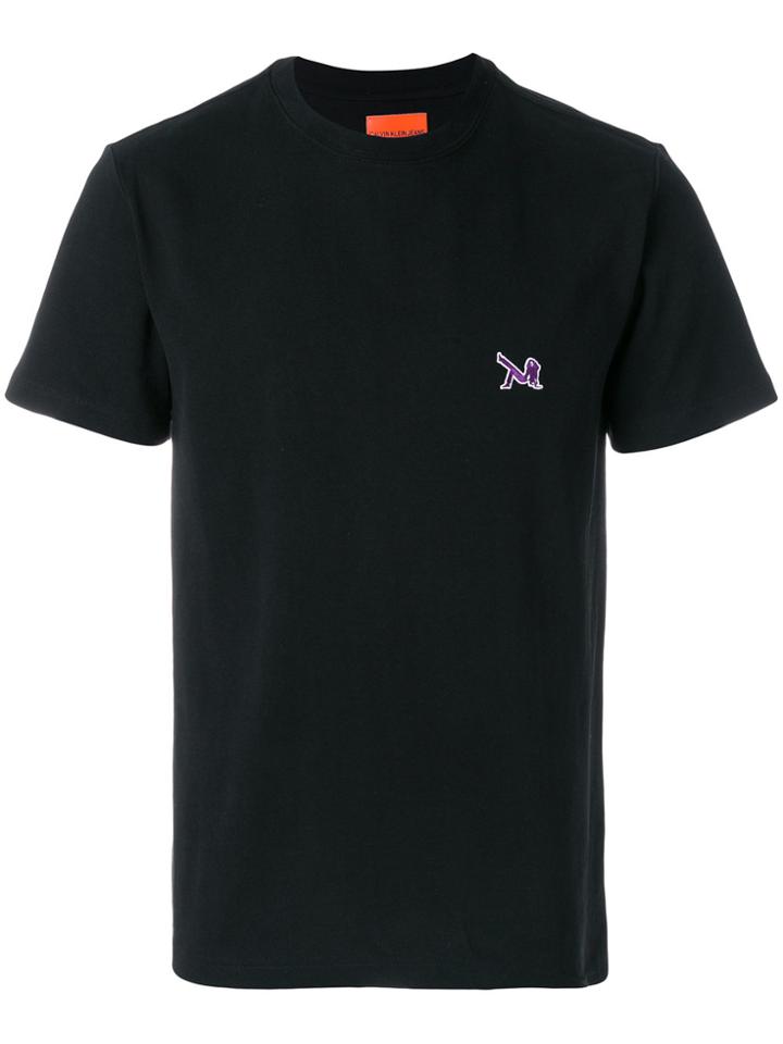 Calvin Klein Jeans Applique Patch T-shirt - Black