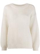 Brunello Cucinelli Loose Fit Jumper - Neutrals
