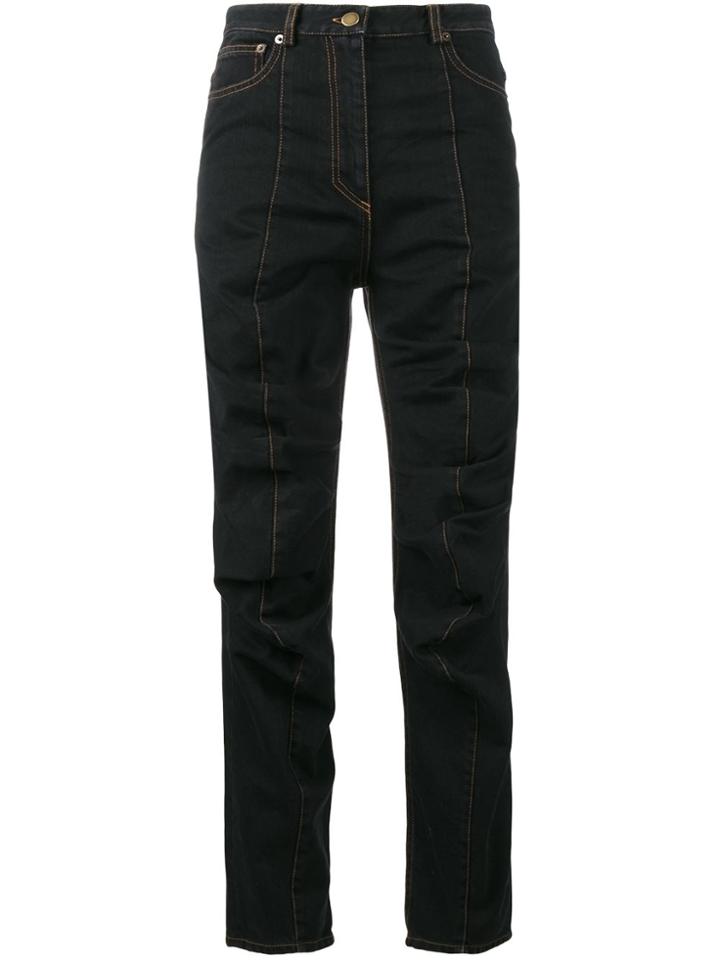 Y / Project Ruched Jeans - Black