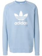 Adidas Adidas Originals Trefoil Warm Up Crew Sweatshirt - Blue
