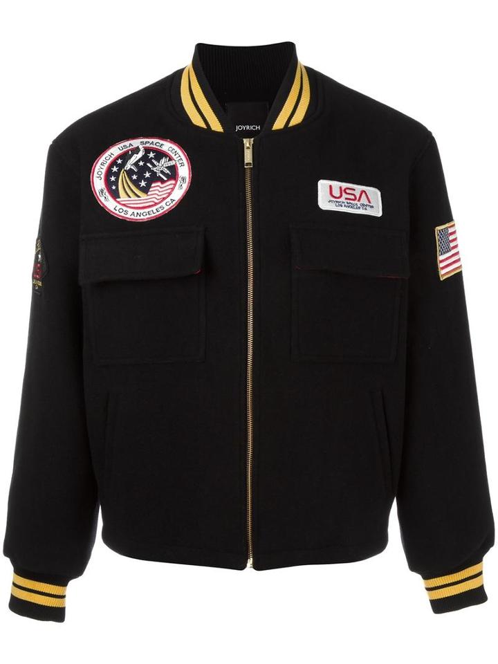 Joyrich 'space Veteran' Jacket, Men's, Size: Xs, Black, Polyester/wool/nylon