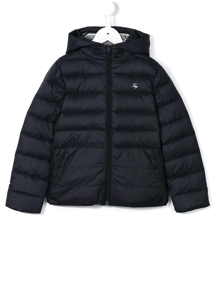 Fay Kids Padded Coat, Boy's, Size: 12 Yrs, Blue