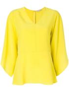 Etro Draped Shift Dress - Yellow