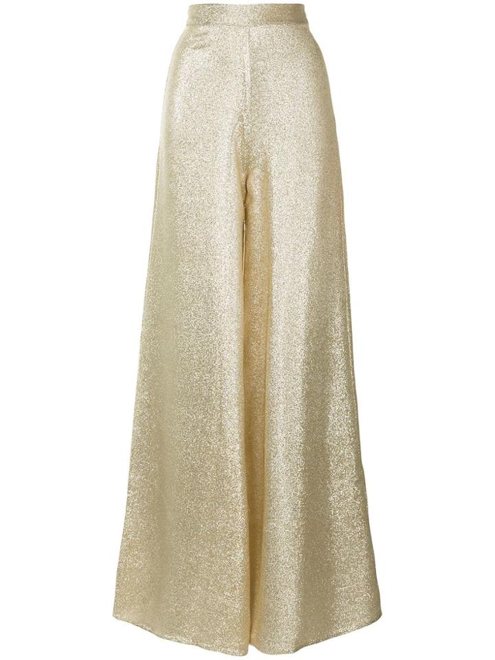 Taller Marmo Sequinned Trousers - Metallic