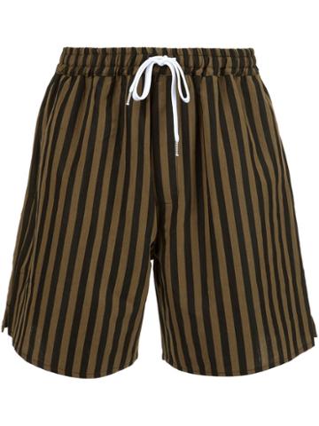 Second/layer Striped Shorts