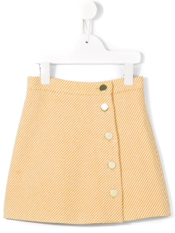 Señorita Lemoniez 'zambrano' Skirt, Girl's, Size: 10 Yrs, Yellow/orange