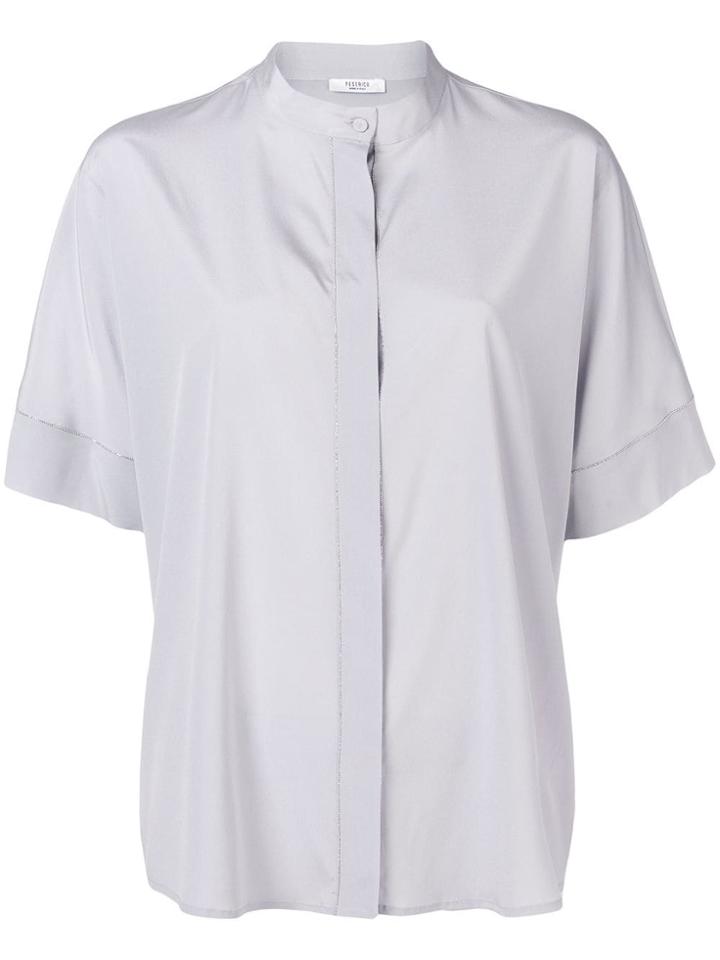 Peserico Loose-fit Shirt - Purple