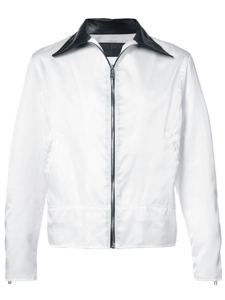 Enfants Riches Déprimés Cropped Lightweight Jacket - White