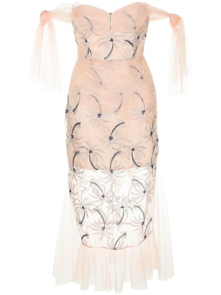 Alice Mccall Bellissimo Midi Dress - Nude & Neutrals