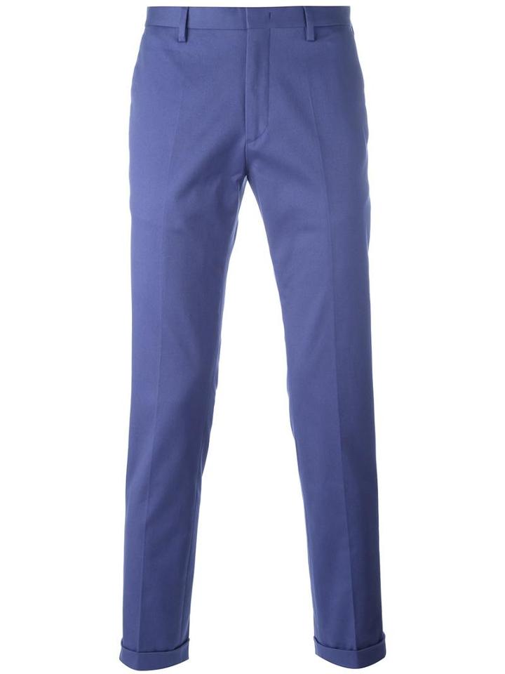 Paul Smith Classic Chinos, Men's, Size: 34, Blue, Wool