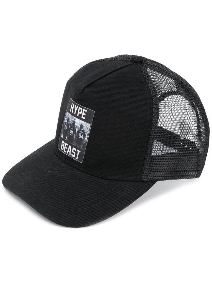 Les (art)ists - 'hypebeast' Cap - Men - Cotton/polyester - One Size, Black, Cotton/polyester