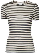 Nanushka Striped T-shirt - Nude & Neutrals