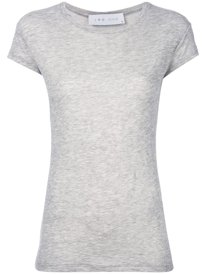 Iro Slim Fit T-shirt - Grey