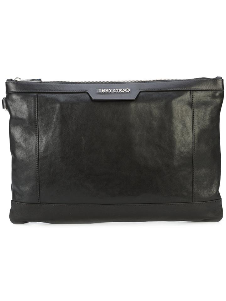 Jimmy Choo Derek Document Holder - Black