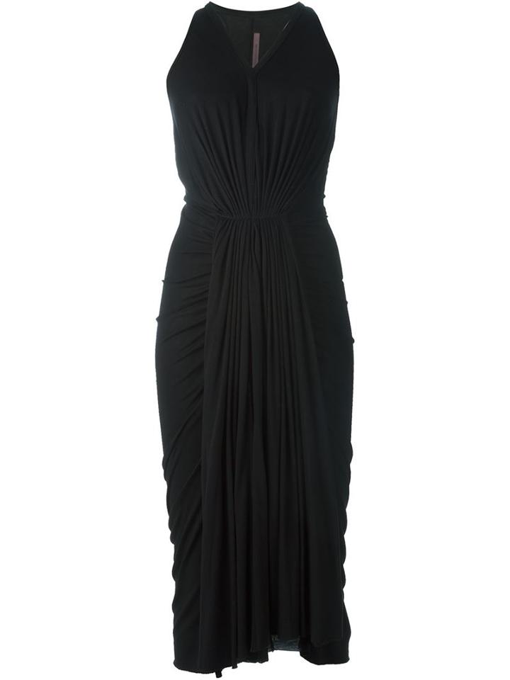 Rick Owens Lilies Sleeveless Draped Dress