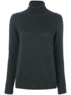 P.a.r.o.s.h. - Roll Neck Jumper - Women - Wool - Xs, Grey, Wool