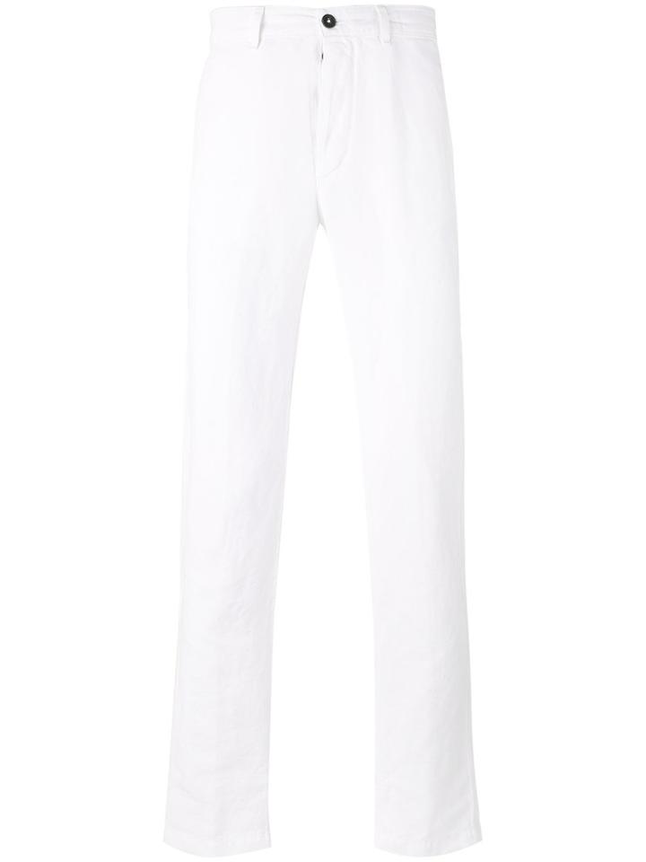 Massimo Alba - 'winch' Trousers - Men - Cotton/linen/flax - 54, White, Cotton/linen/flax