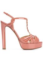 Francesco Russo Platform Open-toe Sandals - Pink