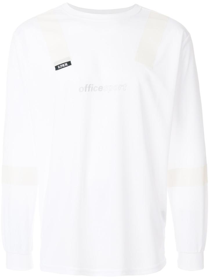 U.p.w.w. Office Logo Sweatshirt - White