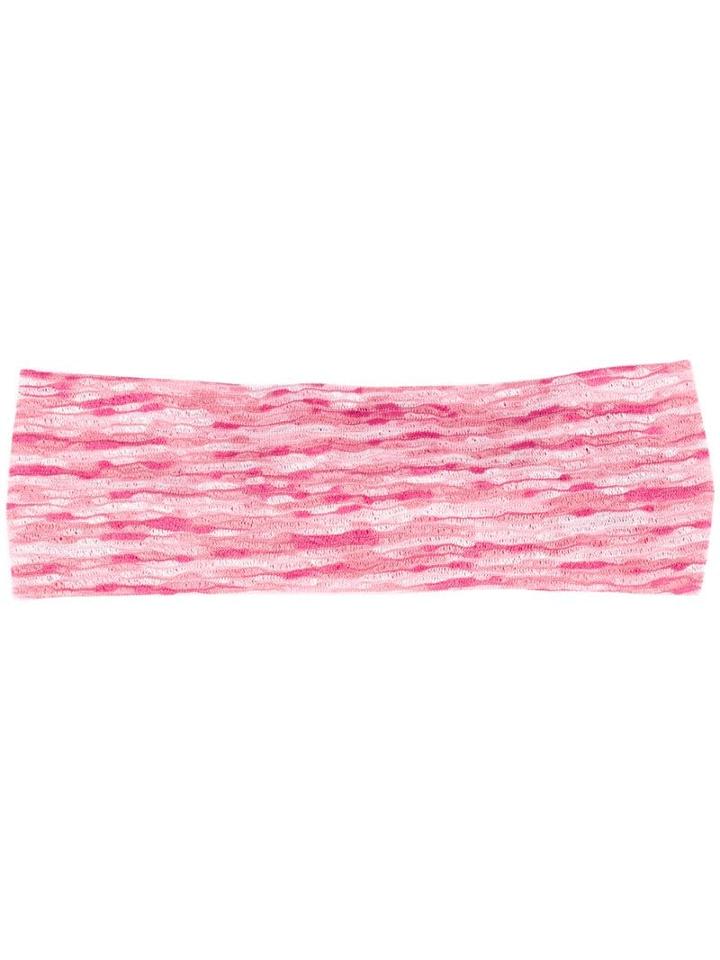 Missoni Mare Embroidered Hairband - Pink