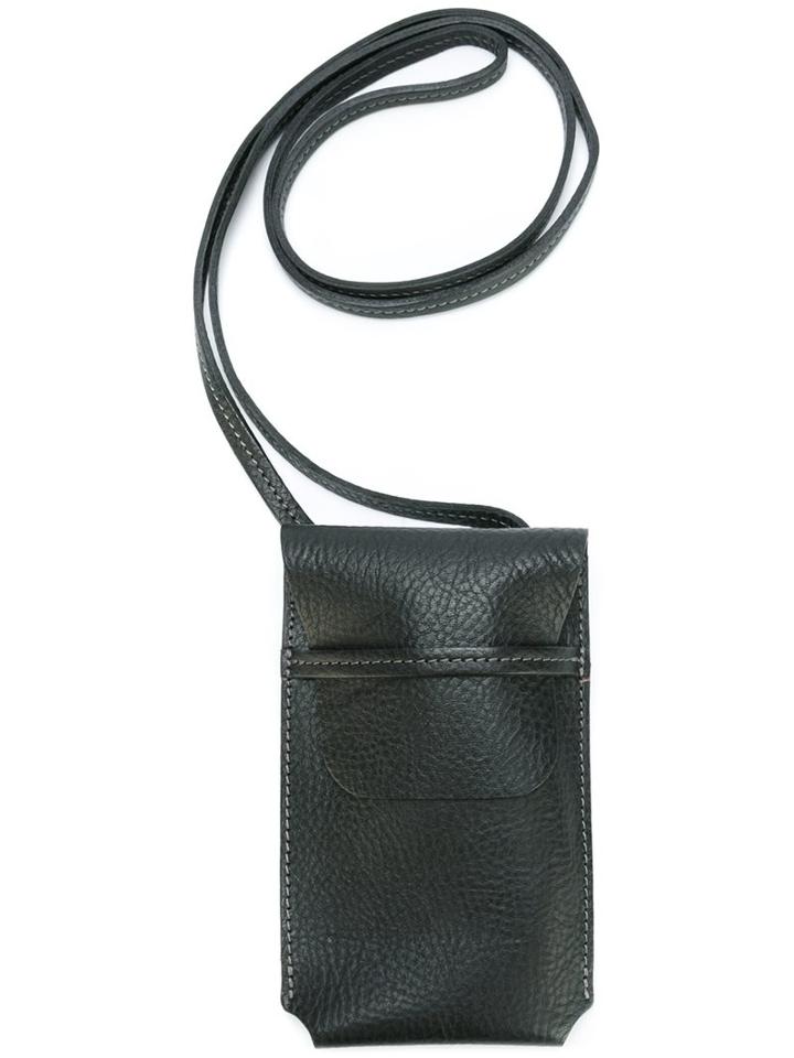 Ally Capellino 'bobbie' Iphone Pouch, Women's, Black, Calf Leather