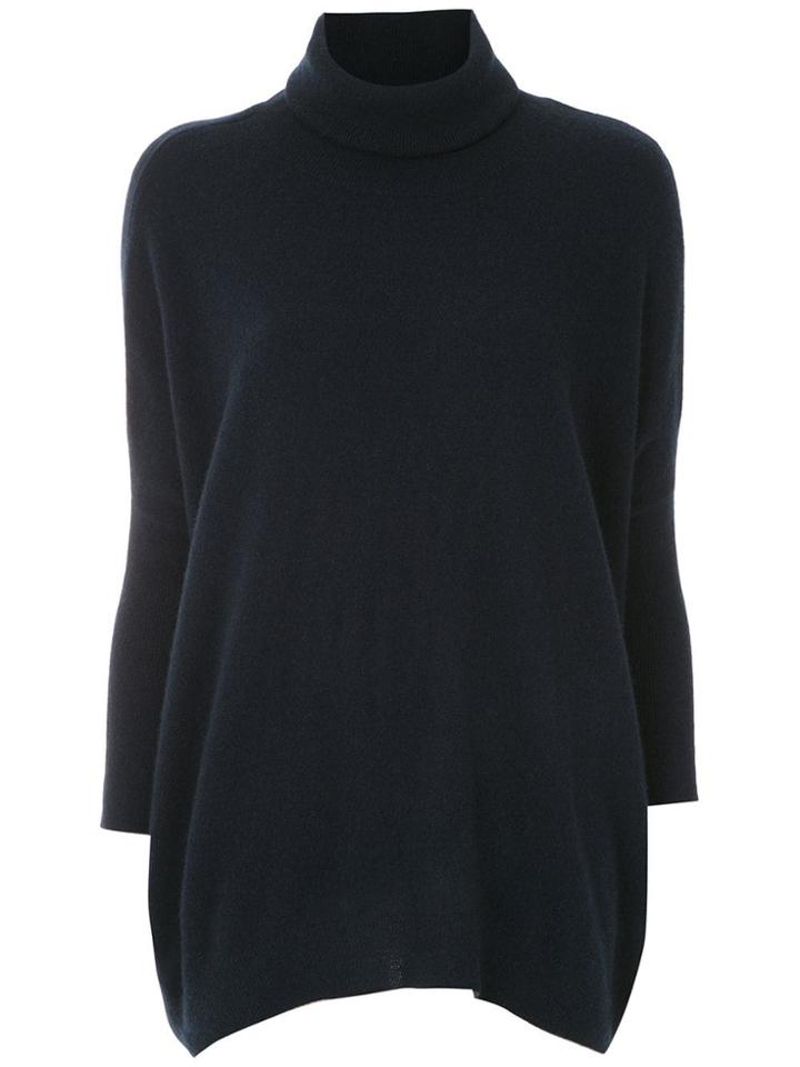 Egrey Turtle Neck Sweater - Blue