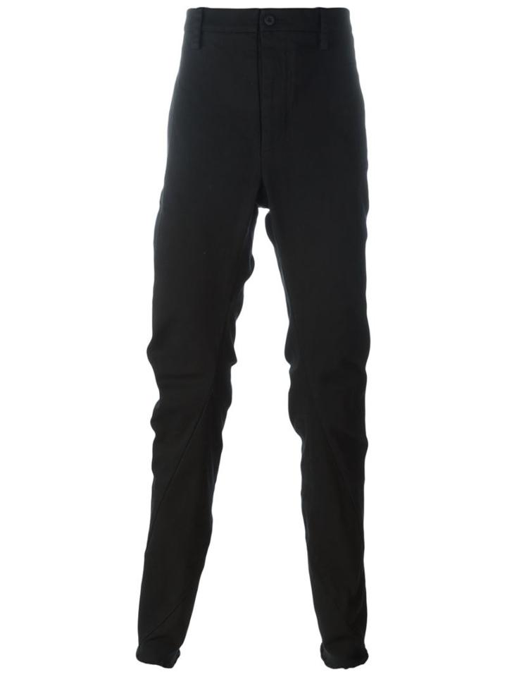 Lost & Found Rooms Bound Pockets Slim Trousers, Men's, Size: Xs, Black, Cotton/spandex/elastane