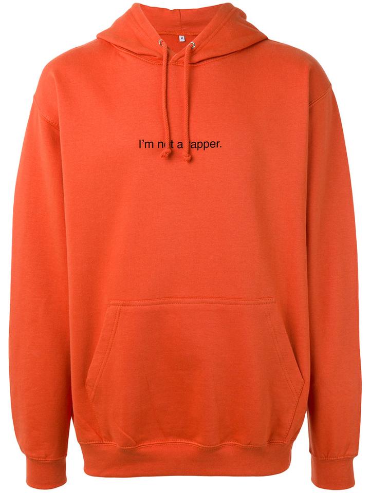 F.a.m.t. - Printed Sweatshirt - Unisex - Cotton/polyester - S, Yellow/orange, Cotton/polyester