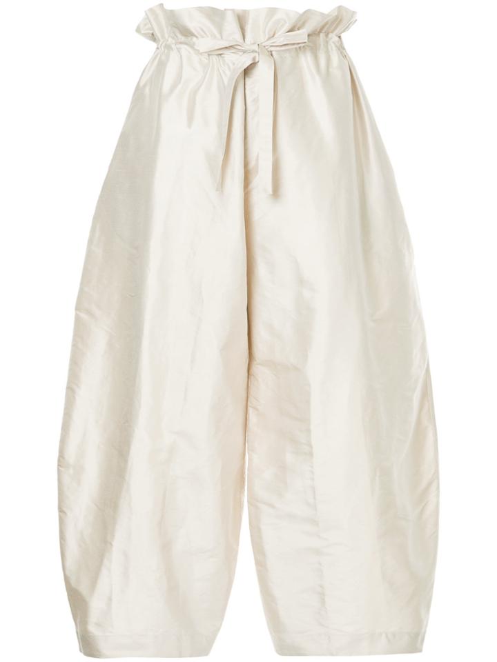 Nehera Parya Tafetta Trousers - Nude & Neutrals