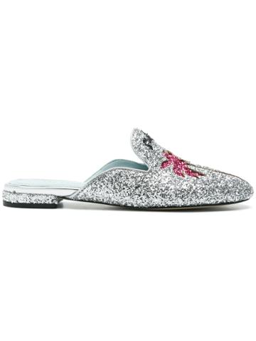 Chiara Ferragni Chiara Suite Mules - Metallic