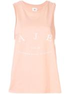 Aje Embroidered Logo Tank Top - White