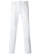 Dsquared2 Slim-fit Jeans, Men's, Size: 44, White, Cotton/spandex/elastane