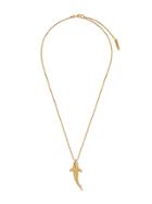 Ambush Shark Pendant Necklace - Gold