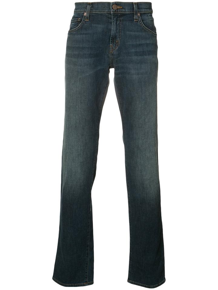 J Brand Kane Washed Jeans, Men's, Size: 32, Blue, Cotton/spandex/elastane