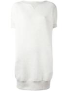 Sacai Sweater Dress, Women's, Size: 3, Nude/neutrals, Cotton/nylon