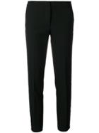 Liu Jo Embellished Stripe Slim Trousers - Black