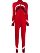 Perfect Moment Knitted Ski Suit - Red