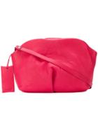 Marsèll Inverted Front Pleat Shoulder Bag - Pink & Purple