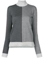 Golden Goose Panel Knitted Turtleneck - Grey