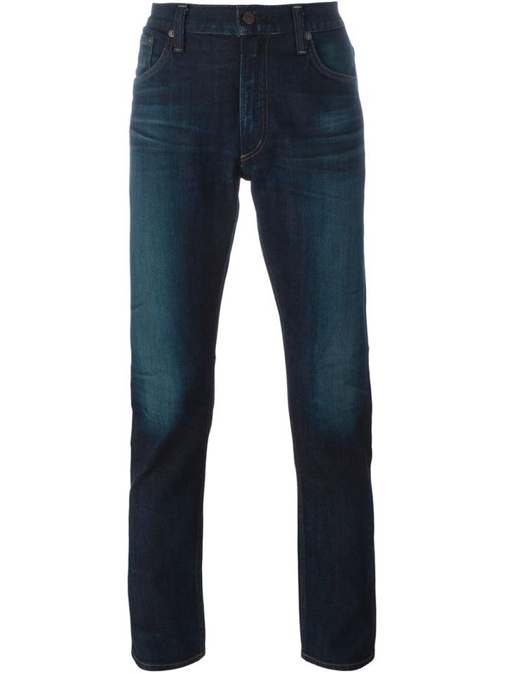 Citizens Of Humanity Bowery Standard Slim Jeans, Men's, Size: 34, Blue, Cotton/polyurethane