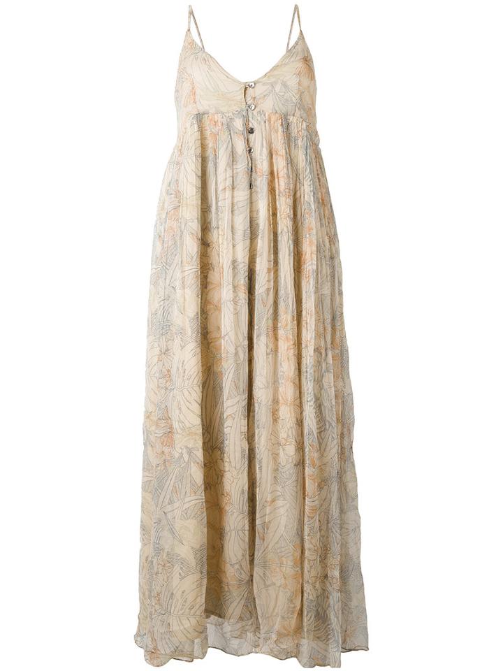 Mes Demoiselles - Printed Dress - Women - Viscose/cotton - 40, Viscose/cotton