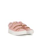 Elisabetta Franchi La Mia Bambina Teen Touch-strap Sneakers - Pink