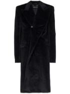 Y/project Wrap-lapel Coat - Blue